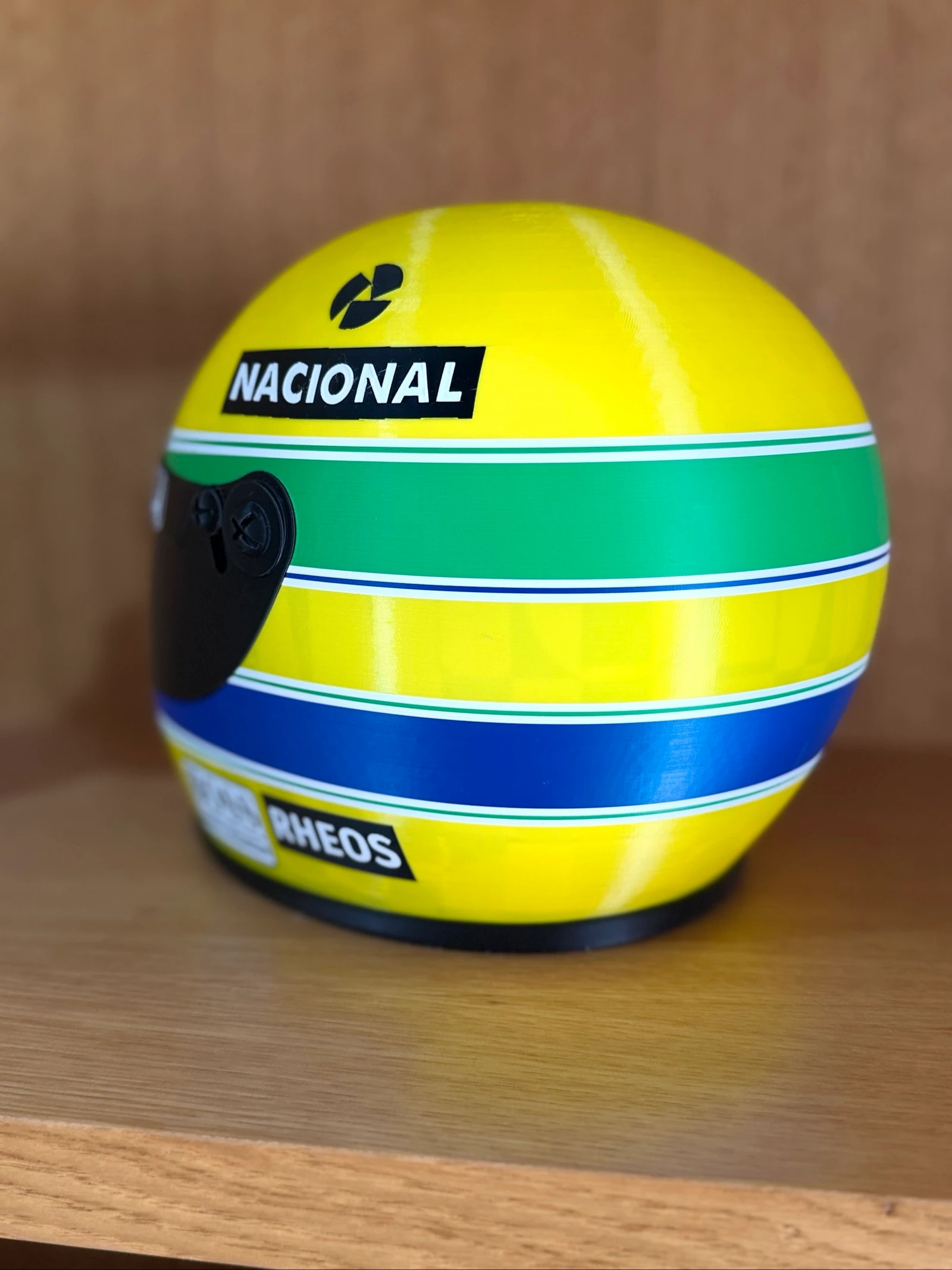 Capacete Ayrton Senna F1  – photo 3